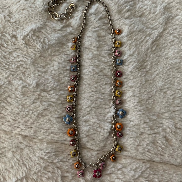 Brighton Adjustable Flower Necklace. EUC - Picture 7 of 11